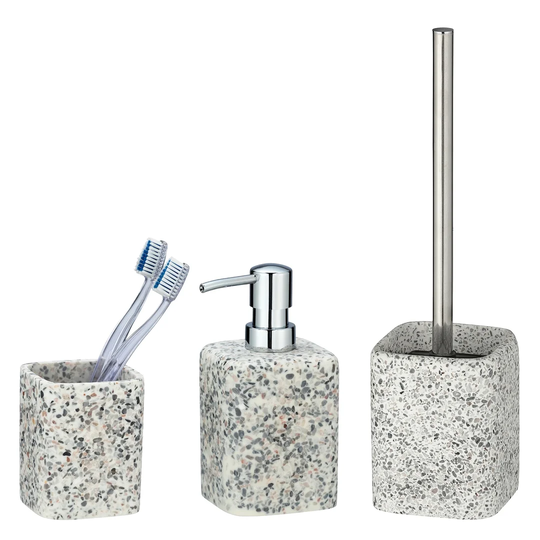 Terrazzo 3 Piece Bathroom Accessory Set