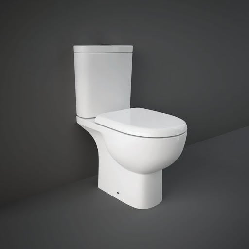 RAK Ceramics Tonique Full Access Close Coupled Toilet & Soft Close Seat - TONPAK