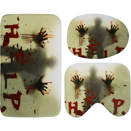 3PCS Bathroom Mat