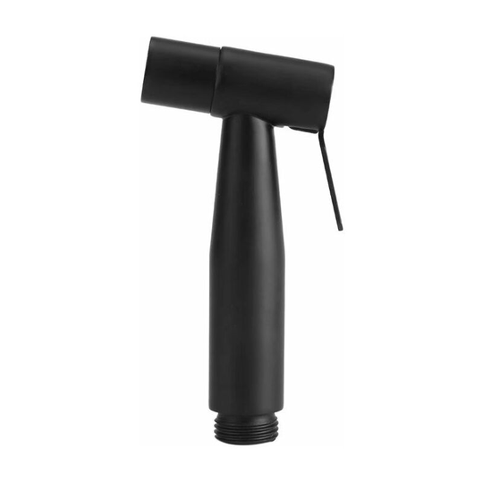 304 Black Stainless Steel Toilet Spray Pistol, Cleaning and Rinse Nozzle (Stainless Steel Spray Pistol)