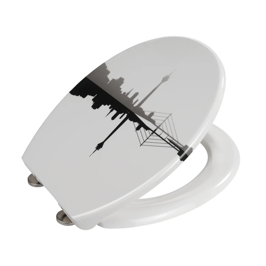 Aalaiyah Soft Close Round Toilet Seat