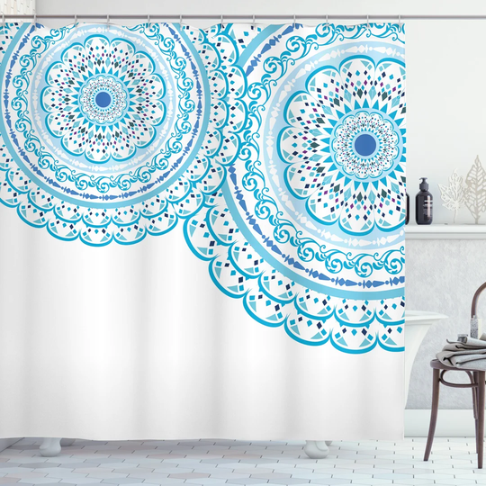 Billie-Lea 13 Piece Polyester Shower Curtain Set