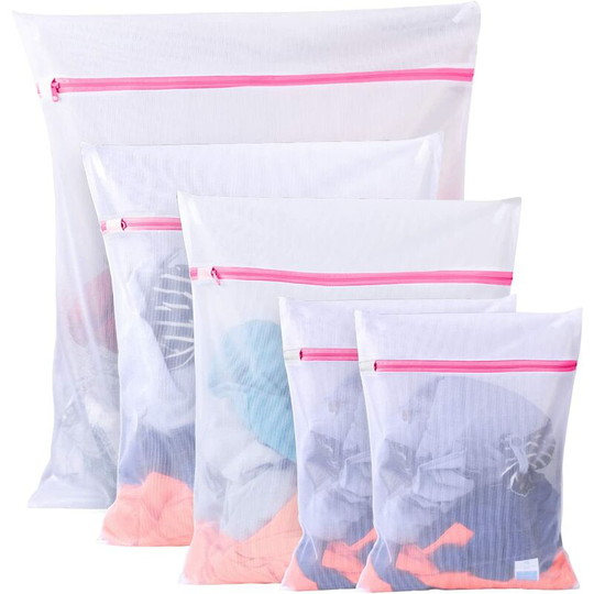 Laundry Net, Laundry Bags Set of 5, Washing Machine Net, Washing Net, Mesh Laundry Bag for Underwear, Blouses, Socks, Lingerie