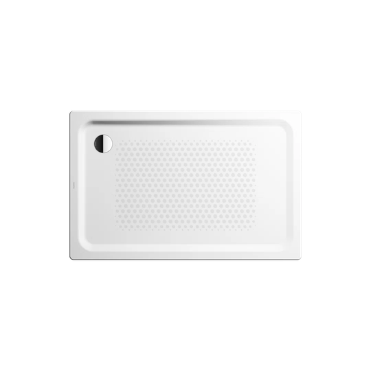 1400 x 700 mm Steel Enamel Shower Tray - White