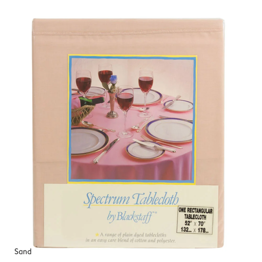 Pollycotton Rectangular Tablecloth