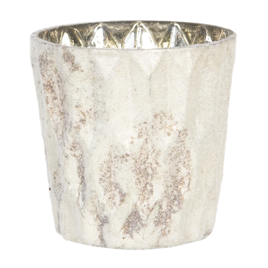 8cm Glass Tabletop Votive Holder