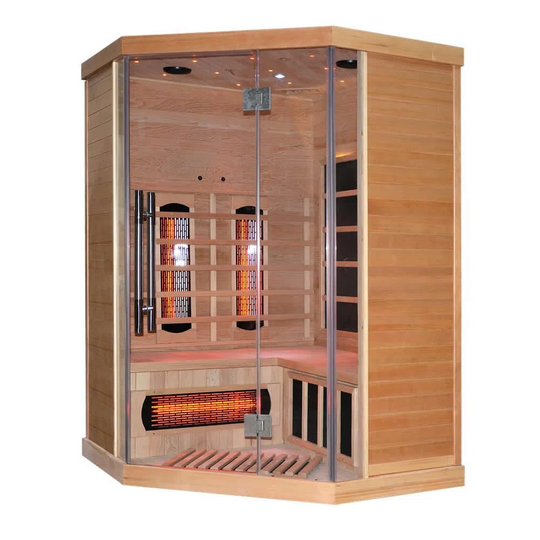 3 Person Infrared Sauna with Heater