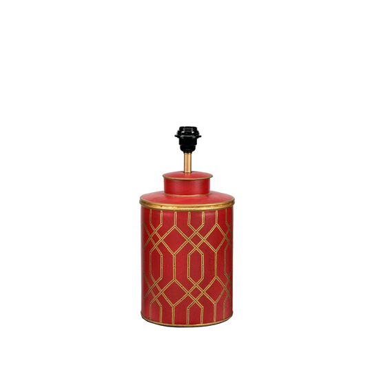 Desloge 40Cm Red/Gold Table Lamp Base