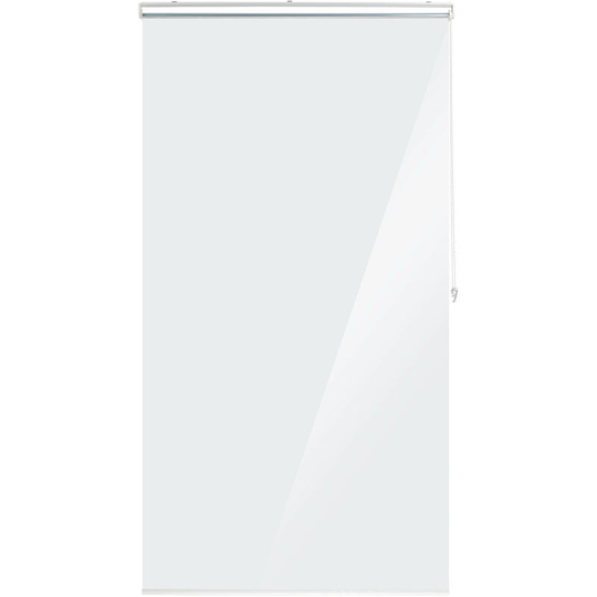Relaxdays - Bathroom Roller Blind, Shower & Bathtub, Water Repellent, Fast Drying, Ceiling & Window, 100x240cm Transparent
