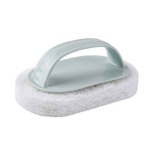 Ilovemilan - Cleaning brush with handle multi-function bath brush bathroom tile brush kitchen dish brush sink brush sponge wipe