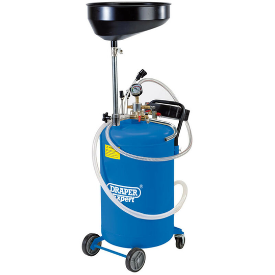 66240 Gravity/Suction Feed Oil Drainer (65L) - Draper