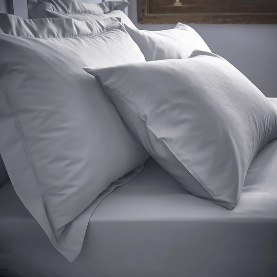 Cecily 200 Thread Count Plain 100% Cotton Percale Pillowcase