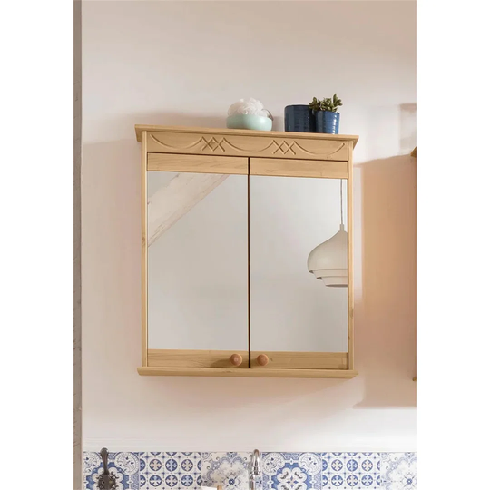 Amity 63.5cm x 70cm Surface Mount Mirror Cabinet