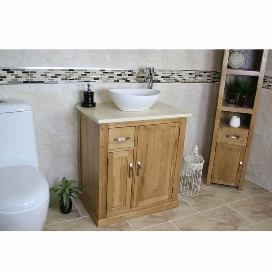 Delvalle 750mm Free-Standing Single Vanity Unit