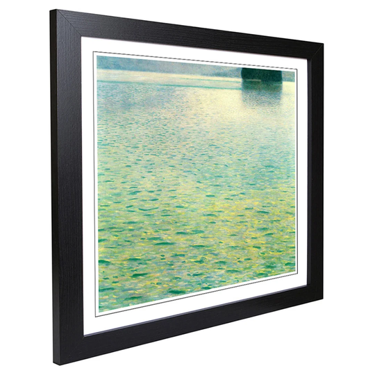 Lake Attersee by Gustav Klimt Framed Painting Print
