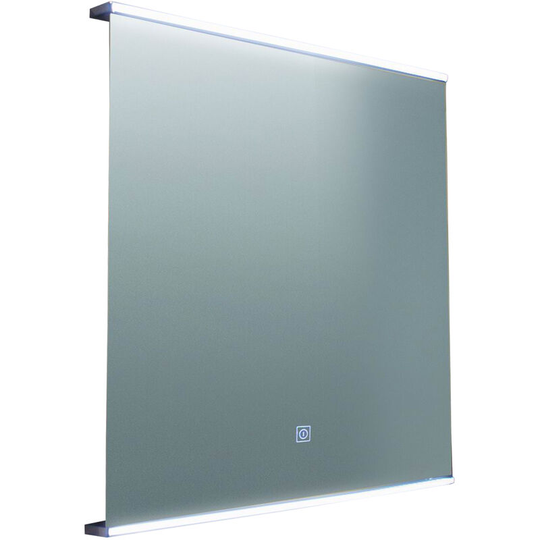 Hermes 600mm x 600mm Illuminated led Mirror - Chrome