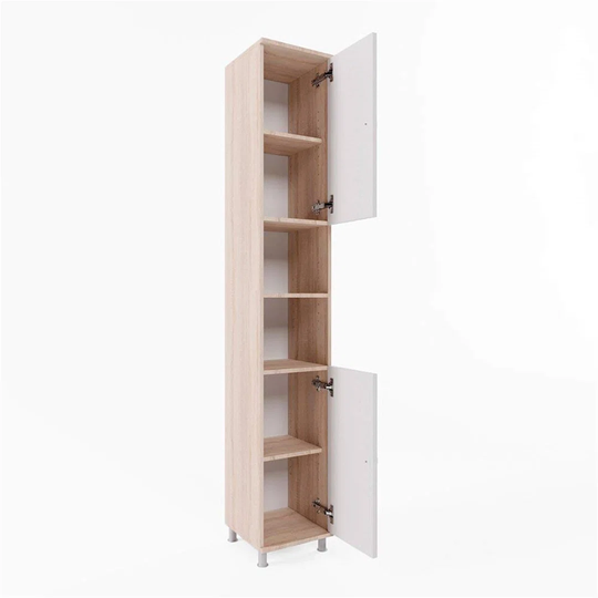 Dheer 30cm W x 190cm H x 30cm D Tall Bathroom Cabinet