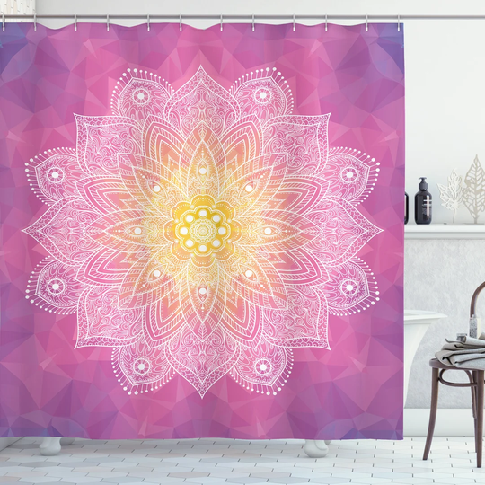 Azarriah Polyester Shower Curtain Set