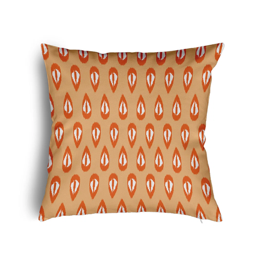 Ikat Tears Decorative Scatter Cushion with Filling