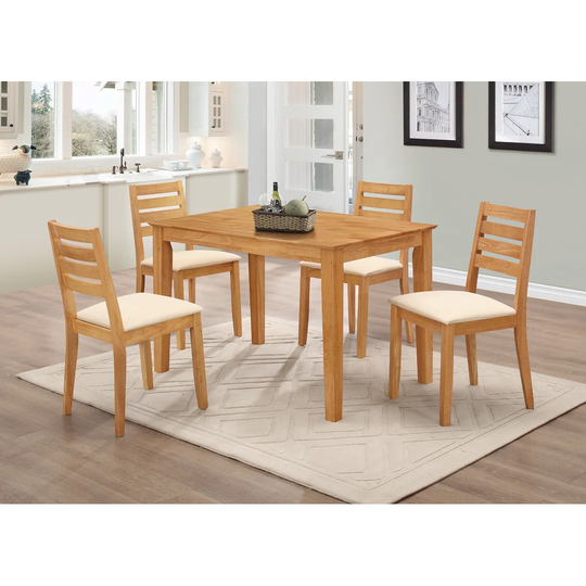 Damm Dining Set with 4 Chairs
