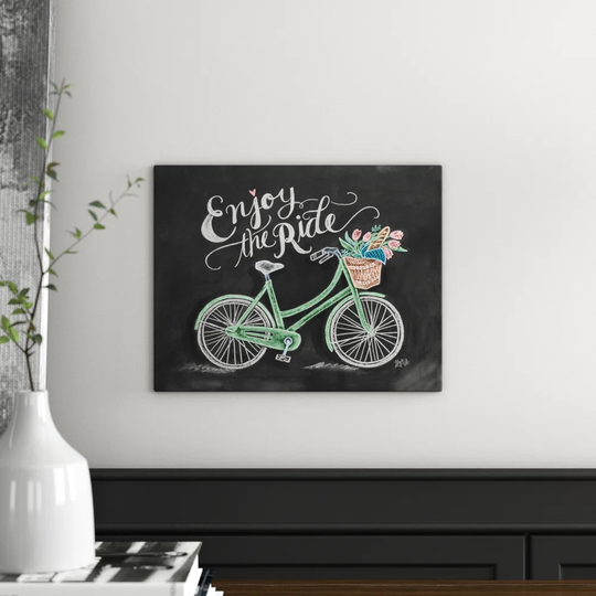 Lilly & Val 'Enjoy the Ride' Textual Art