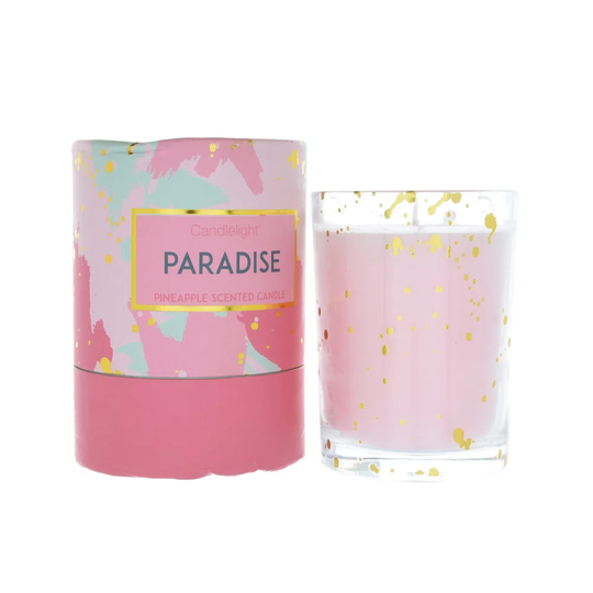 Paradise' Fruity Scented Jar Candle