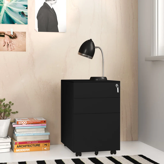 Carmella 3 Drawer Filing Cabinet