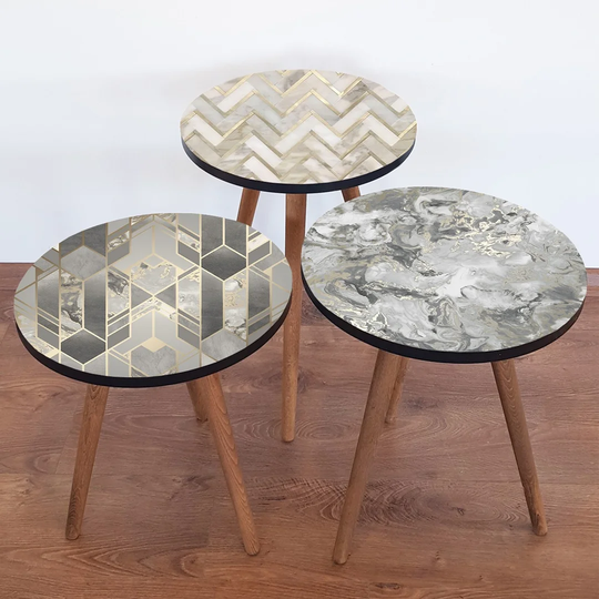 Amaral 3 Piece Nest of Tables