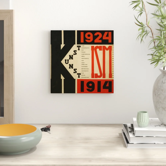 El Lissitzky,1924 Vintage Advertisement