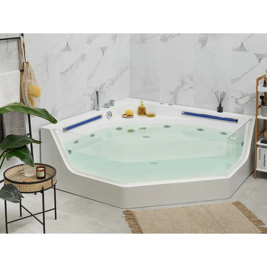 Chea 1500 mm x 2110 mm Corner Back to Wall Bathtub