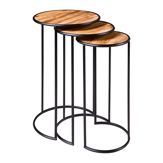Lilium 3 Piece Nest of Tables