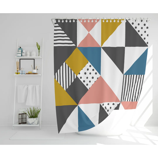 Lyra Polyester Shower Curtain