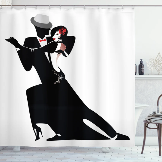 Bernardin Polyester Shower Curtain Set