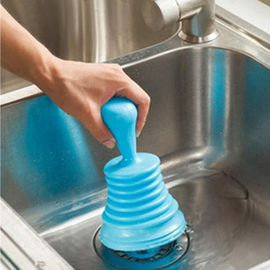 Suction Cup Unblocker - Drain Unblocker - Sink Unblocker with Strong Suction - Pump Unblocker - for Toilet Kitchen Sink