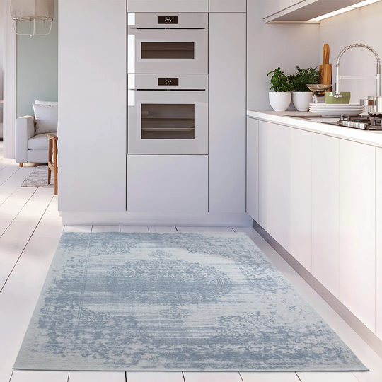 Otega Flatweave Blue Rug