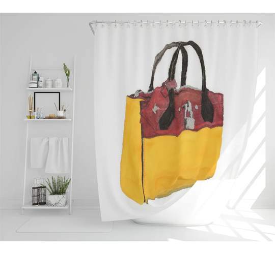 Qualls Polyester Shower Curtain Set