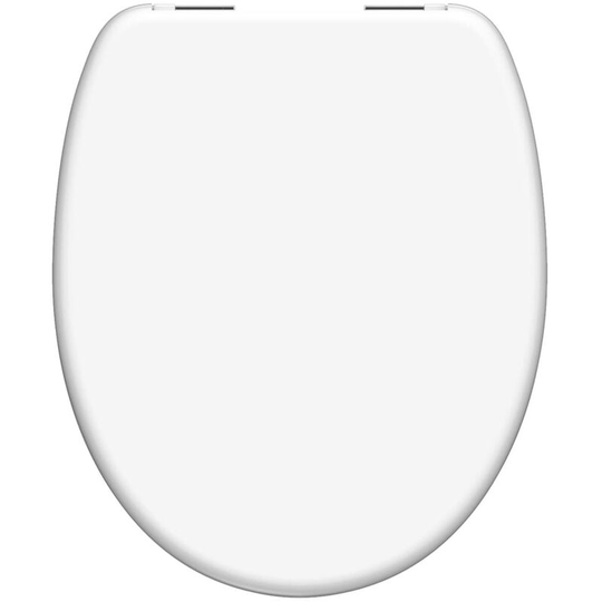 Duroplast Toilet Seat with Soft-Close WHITE SCHÜTTE - White