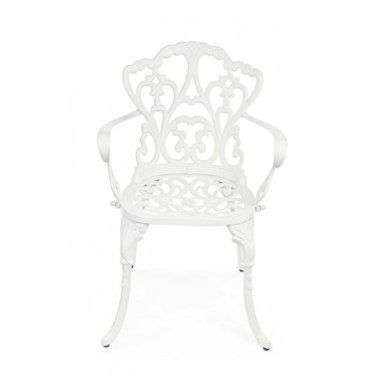 VICTORIA CHARCOAL CHAIR W-ARMREST