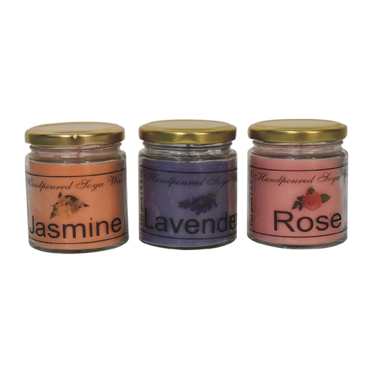 3 Piece Jar Candle Set