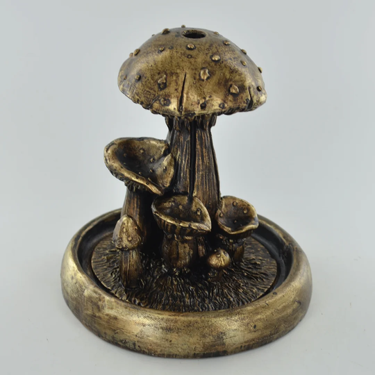 Toadstool Backflow Burner Campa Figurine