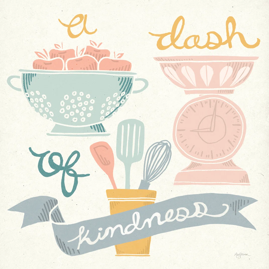 A Dash of Kindness Pastel by Mary Urban - Wrapped Canvas Graphic Art