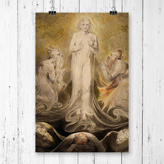 'Illustration' by William Blake Graphic Art