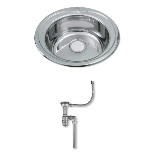 Bowl 49cm x 49cm Kitchen Sink