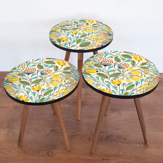 Leta 3 Piece Nest of Tables
