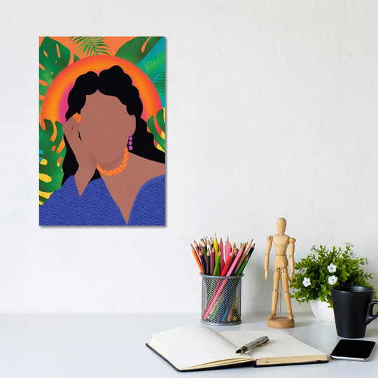 Just Thinking by Sagmoon Paper Co. - Wrapped Canvas Graphic Art