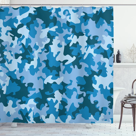 Bochini 13 Piece Polyester Shower Curtain Set