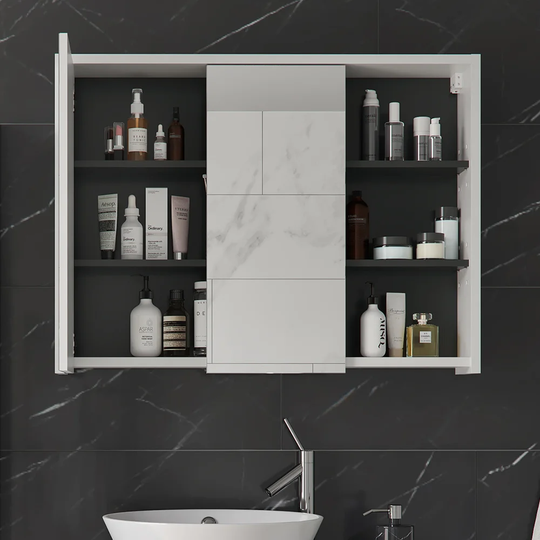 Viola 100cm x 75cm Surface Mount Mirror Cabinet