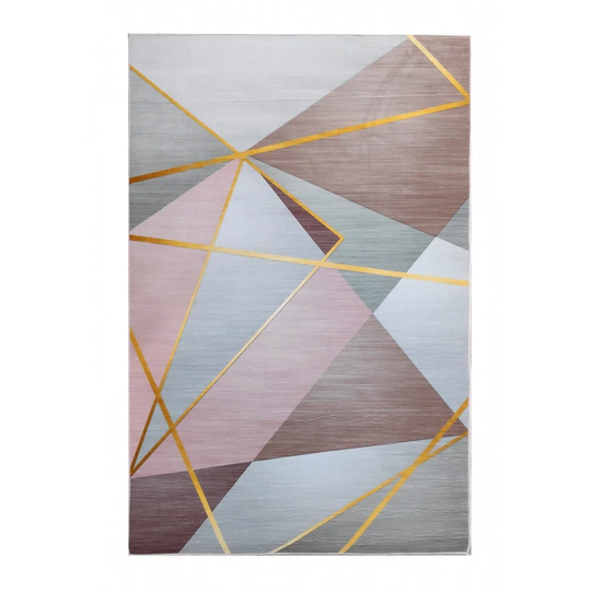 Rockridge Power Loom Pink Rug