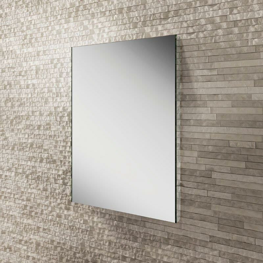 Triumph 50 Portrait Bathroom Mirror - 500mm Wide - 78100000 - Clear - HIB
