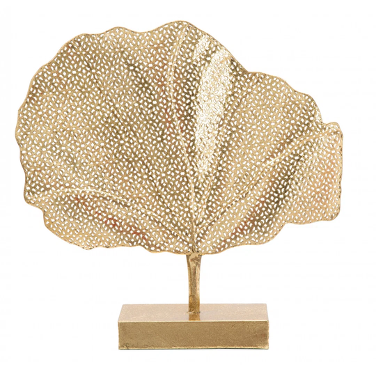 Panel with Leaf Sculpture
